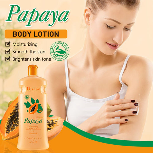 Disaar - Papaya Extract Whitening Hand & Body Lotion + Vitamin E (Original)
